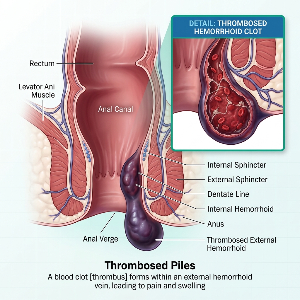 Thrombosed Piles